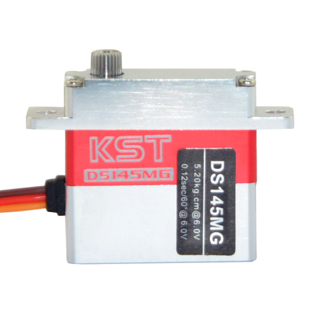 KST DS145MG Digital Metal Gear 5.2KG 0.12sec Wing Servo Motor