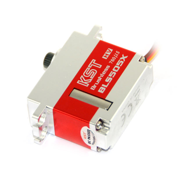 KST BLS505X helicopter servo 6v 3.8kg torque brushless digital HV Servo Motor