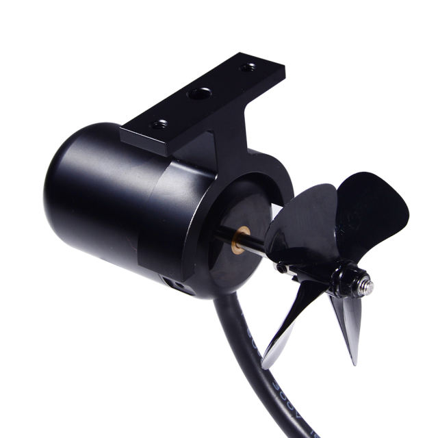 Hobby Porter FSM3660 360kv Outrunner Motor with mount and 4 blade propeller for Sea Scooter Efoil underwater thruster