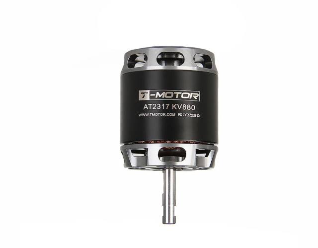 T-Motor - AT2317 Long Shaft Brushless Motor for Fixed Wing aircraft 1450kv 2600kv