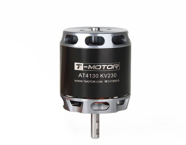 T-Motor - AT4130 Long Shaft Brushless Motor for Fixed Wing aircraft 230kv 300kv 450kv