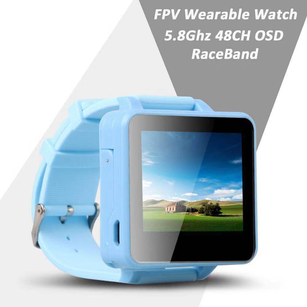 Amazon.com : Flysight 5.8Ghz FPV Watch Racing Band 48Channel Receiver Mini  Wearable Screen Monitor Watch with Raceband HD 2 Inch Real-IME Video  Display for RC Drones Compatible with Bos200RC Gteng Watch :