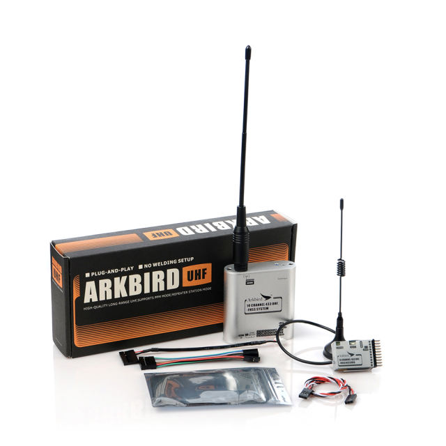 Arkbird - Arkpilot 1.4W 433MHz 10 Channel FHSS UHF Module / Repeater Station with Receive