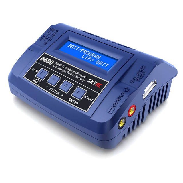 SkyRC - E680 80W AC DC 1-6s Battery Charger