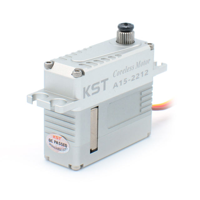 KST A15-2212 - 25kg 0.11sec HV Phosphor Bronze &amp; Hardened Steel Gear Servo