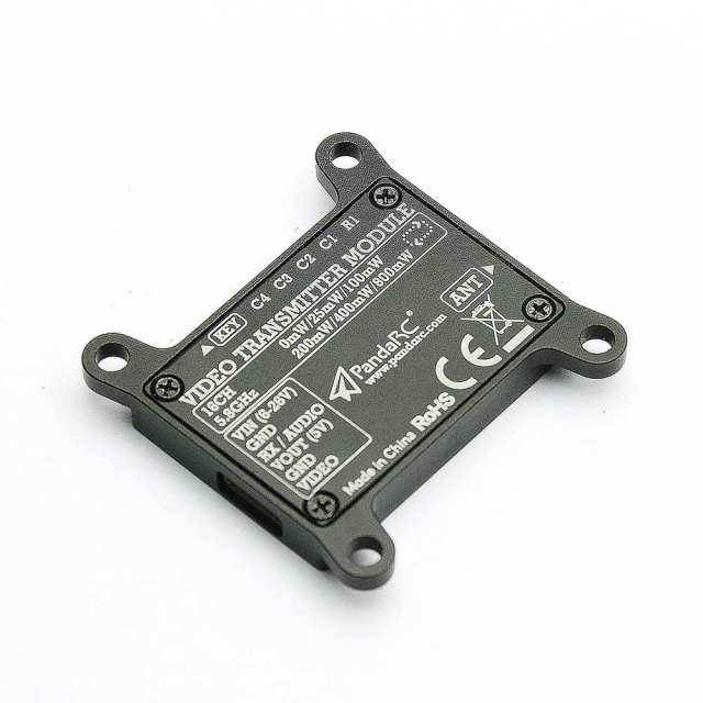 PandaRC VT5804 X1 25/100/200/400/800mW Switchable 40CH FPV Transmitter for FPV Racing RC Drone
