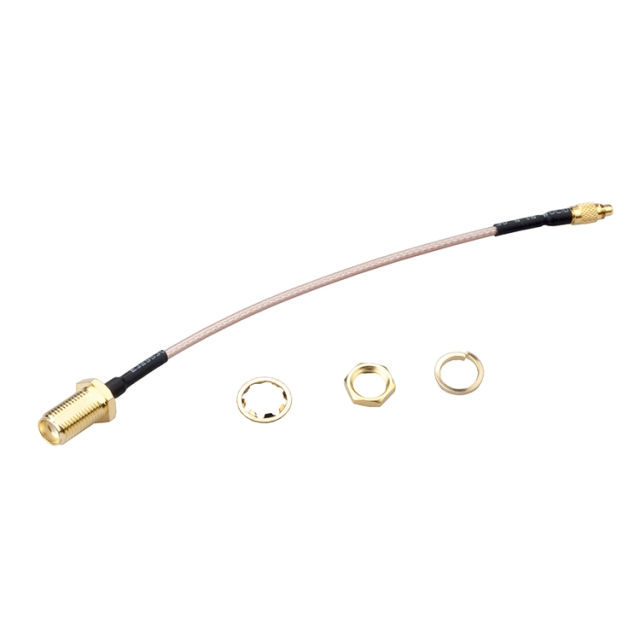 RJX - MMCX to SMA Female Low Loss FPV Antenna Extension Cable Antenna Adapter