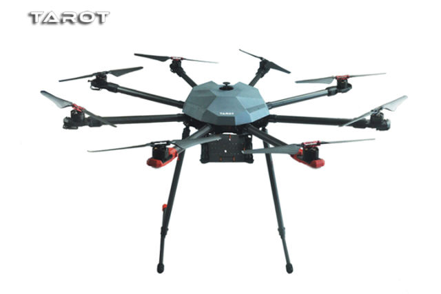 Tarot - X8-II Professional Photography Survey UAV Octocopter Carbon Frame Kit - TL8X000
