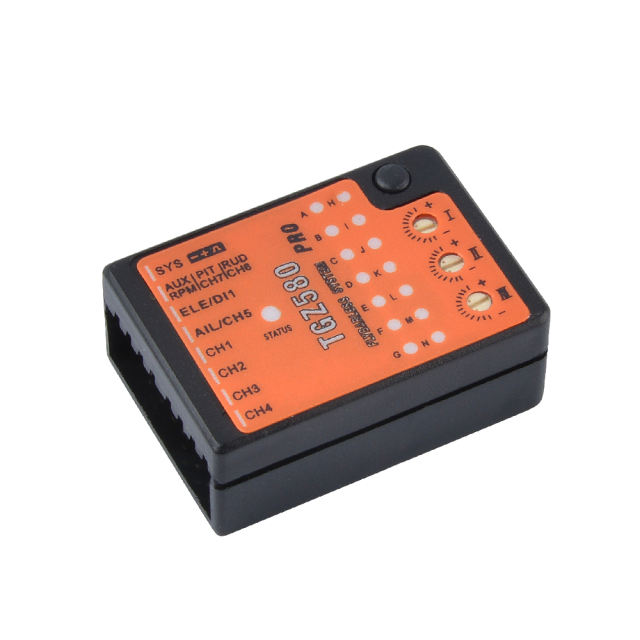 TGZ580 Flybarless FBL Controller for RC Heli Helicopter with Auto Recover Function