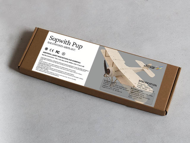 Dancing Wings - K6 Micro Sopwith Pup Balsa Kit