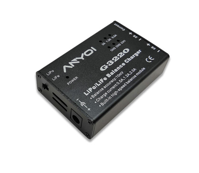 ANYQI - A450 20W 2A 2-3s DC Charger for Lipo LiFE Batteries