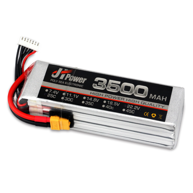 JH Power - 3500mah 35C 2-6s Lipoly Battery XT60