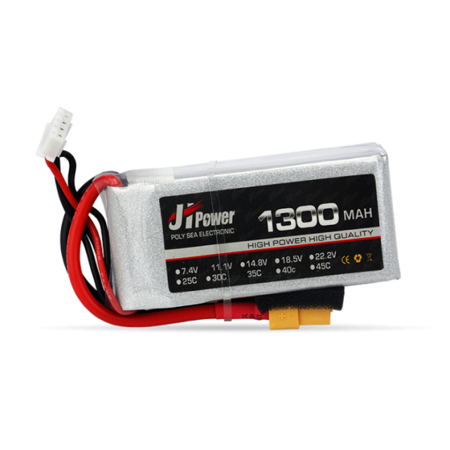 JH Power - 1300mah 25C 2-6s Lipoly Battery XT60