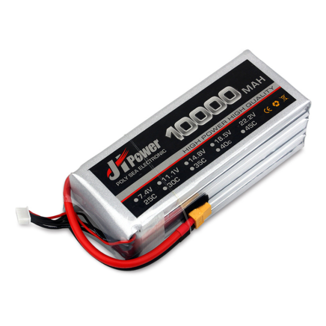 JH Power - 10000mah 25C 3-6s Lipoly Battery XT60