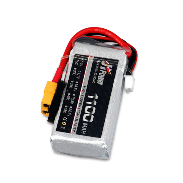 JH Power - 1100mah 25C 2-6s Lipoly Battery XT60