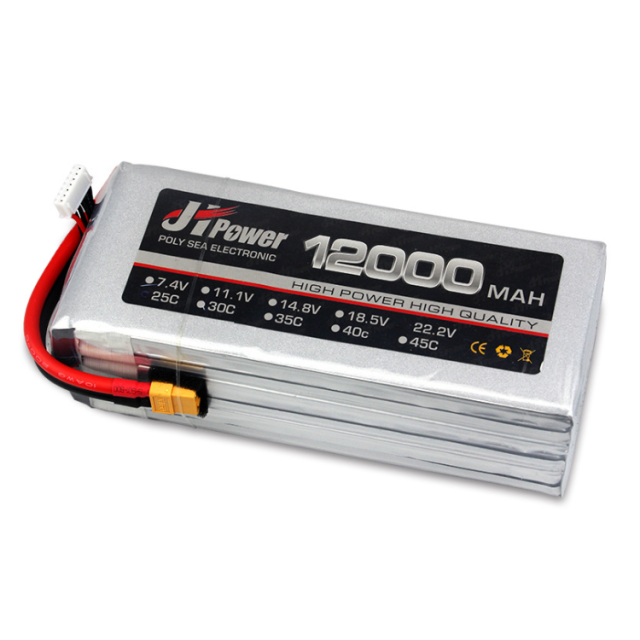 JH Power - 12000mah 25C 3-6s Lipoly Battery XT60