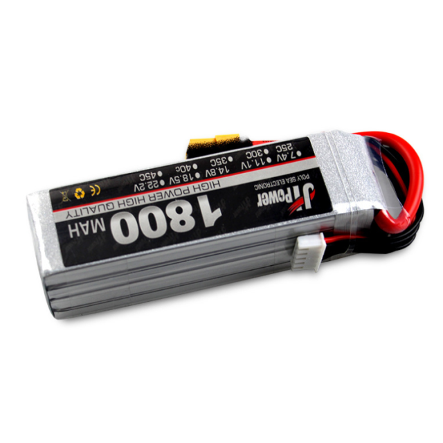 JH Power - 1800mah 25C 2-6s Lipoly Battery XT60