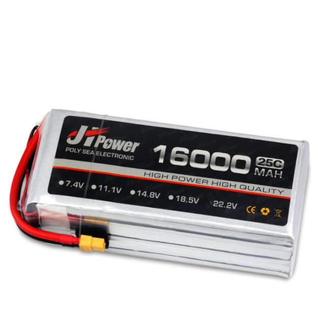 JH Power - 16000mah 25C 3-6s Lipoly Battery XT60