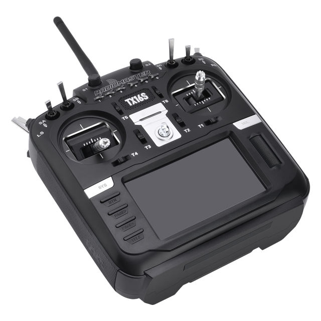 RadioMaster - TX16S HALL 4-in-1 + Touch Version 16ch 2.4ghz Multi-protocol OpenTX Radio System for RC Models, Gliders, Drones, Robotics, Boats, UAV