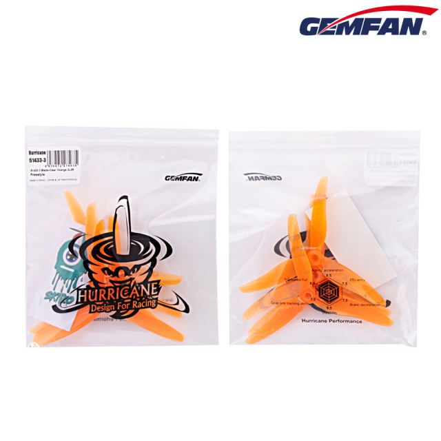 Gemfan - Hurricane 51433 for FREESTYLE - 2 Pairs