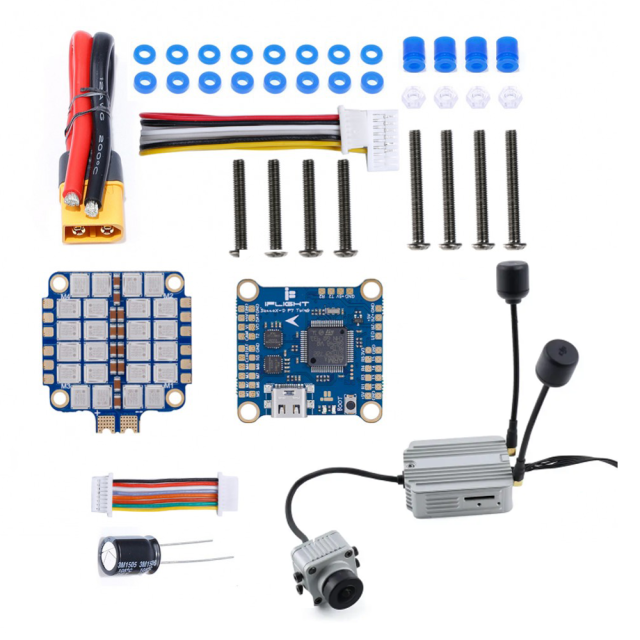 iFlight - SucceX-D F7 V2.1 TwinG Stack (F7+60A ESC) + DJI Air Unit Bundle