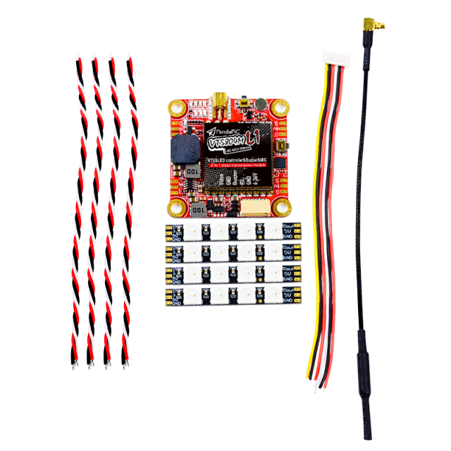 PandaRc - VT5804M L1 4-in-1 VTX PDB LED controller & BUZZER