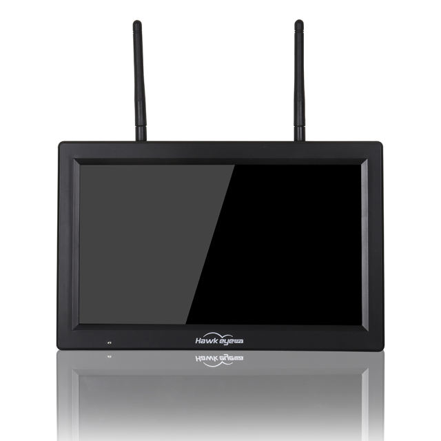 Hawkeye - Hawkeye Captain 10.2 inch HDMI DVR dual receiver 1000 lux 48ch  IPS FPV Monitor