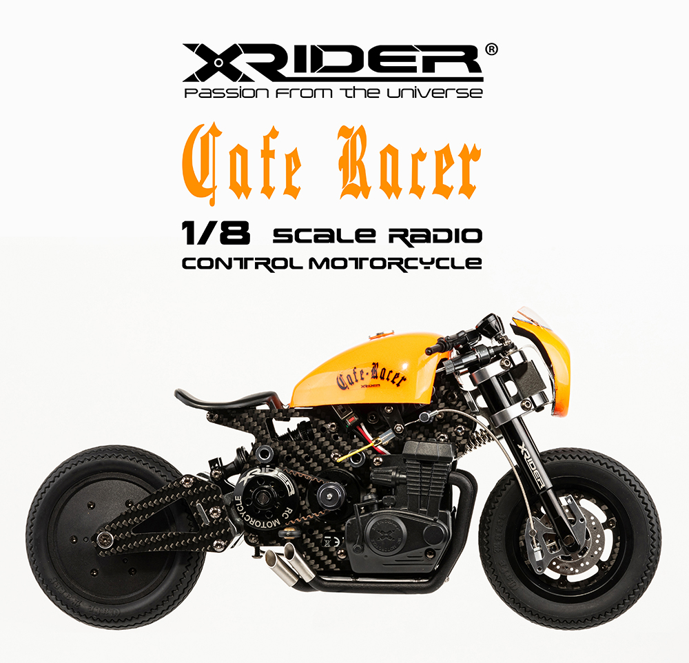 X-Rider - CR8001 Cafe Racer On-Road Motocycle with Brushless Motor - ARR