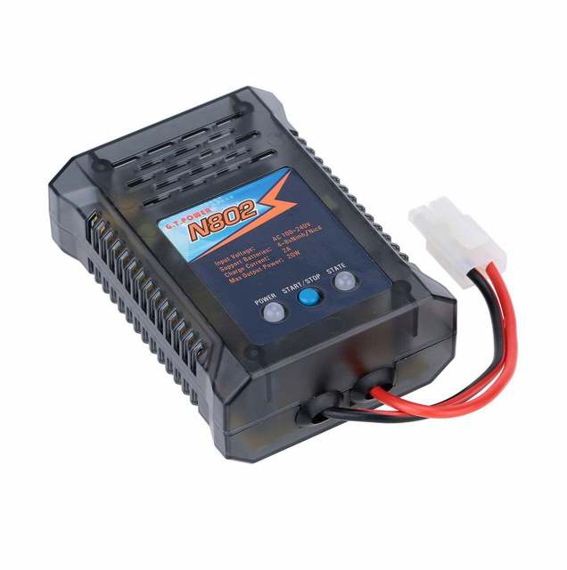 GT Power- N802 2A NiMH AC Battery Charger