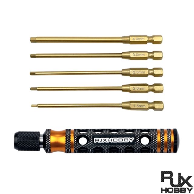 RJX 6.35mm 5 in1 Hex Screwdriver for RC Car helicopter FPV