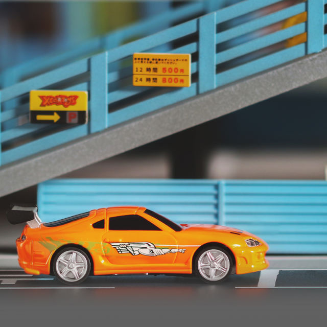 Turbo Racing C73 1:76th scale RC Racing Car RTR (Limited Edition Orange)