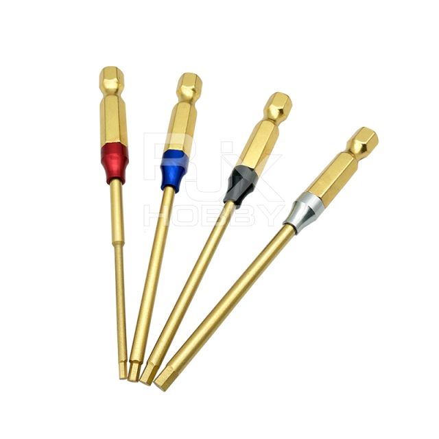 RJX 6.35mm 4 in1 Hex Screwdriver 1.5 2.0 2.5 3.0mm for RC Car helicopter FPV
