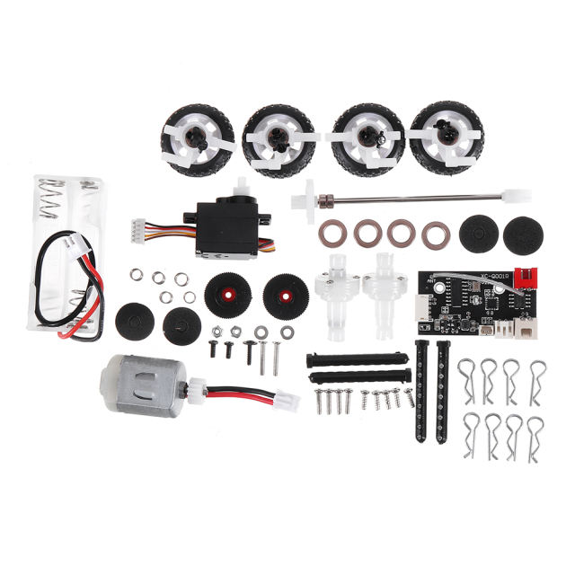 SINOHOBBY DIYQ1 1/28 2.4G AWD RC Car Kit Full Proportional with Motor Servo Transmitter