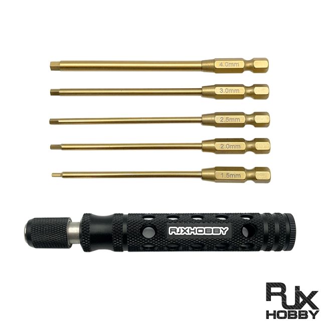 RJX 6.35mm 5 in1 Hex Screwdriver for RC Car helicopter FPV