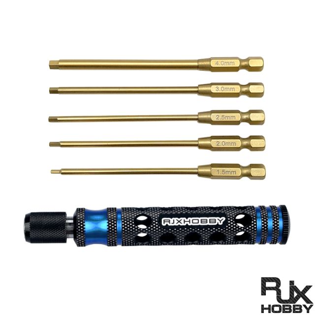 RJX 6.35mm 5 in1 Hex Screwdriver for RC Car helicopter FPV