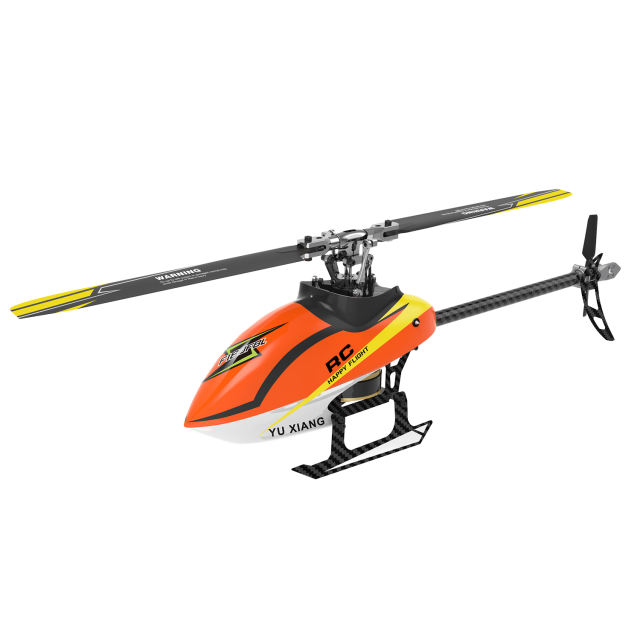 YU XIANG F180 2.4GHz 6CH Flybarless 3D/6G Stunt Helicopter Dual Brushless Motor RC Helicopter
