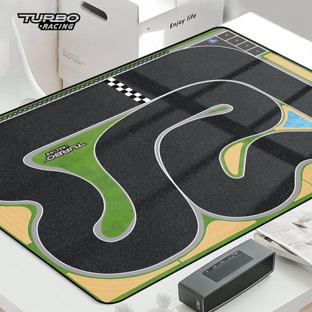 Turbo RC racing track mat for 1/76 racers 120*80cm