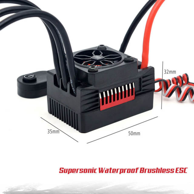 Surpass - Rocket V2 supersonic 3665 brushless motor with 80A ESC combo