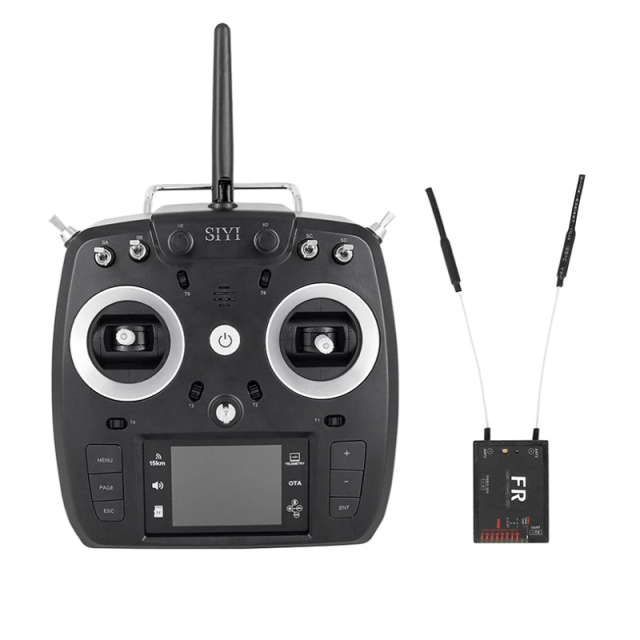 SIYI FT24 Transmitter Radio System Remote Controller with Telemetry Bluetooth Mini Receiver Support Multiple Models 2.4G 15KM