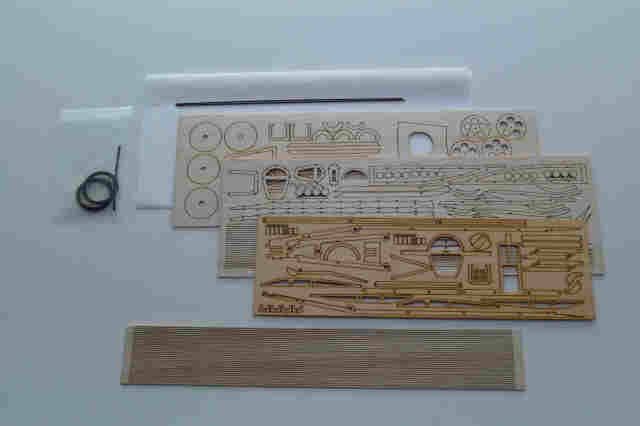 Tony Ray Aero - Etrich Dove Micro Balsa Kit