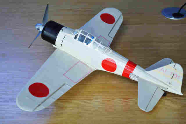 Tony Ray Aero -Mitsubishi A6M2 Ze Micro Balsa Kit