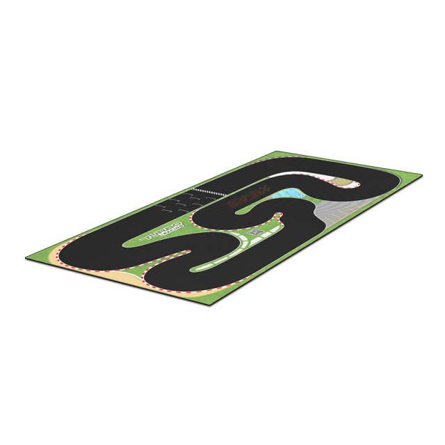 Turbo RC racing track mat for 1/76 racers 160cm x 90cm