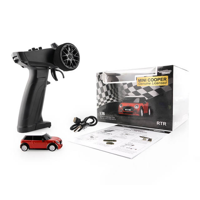 Turbo Racing Mini Cooper 1:76th scale Radio Control car (RTR)