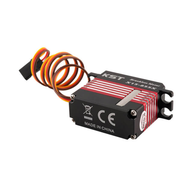 KST X15-855X v8.0 Digital Metal Gear Brushless Helicopter Tail Servo 24.47KG 760us/560Hz 0.05 Sec