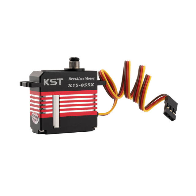 KST X15-855X v8.0 Digital Metal Gear Brushless Helicopter Tail Servo 24.47KG 760us/560Hz 0.05 Sec