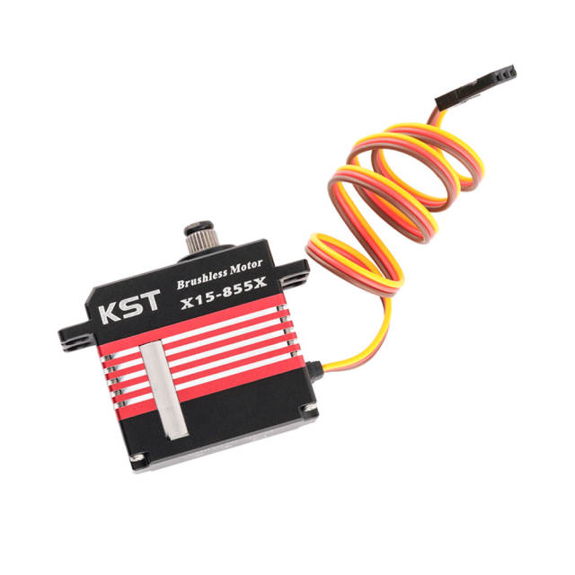 KST X15-855X v8.0 Digital Metal Gear Brushless Helicopter Tail Servo 24.47KG 760us/560Hz 0.05 Sec