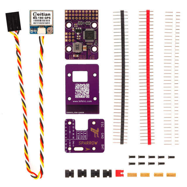 LefeiRC Sparrow V3 Flight controller with OSD and GPS for Fixed wing aircraft airplane FPV (Use with Analog Only)