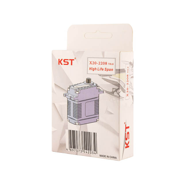 KST X20-2208 v8.0 25kg 0.07sec Brushless HV Metal Servo