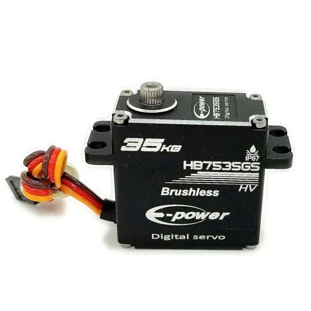 E-Power - HB7535GS - Aluminum Case Metal Grear Brushless Digital 35kg 0.07sec HV Servo