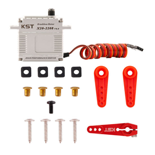 KST X20-2208 v8.0 25kg 0.07sec Brushless HV Metal Servo